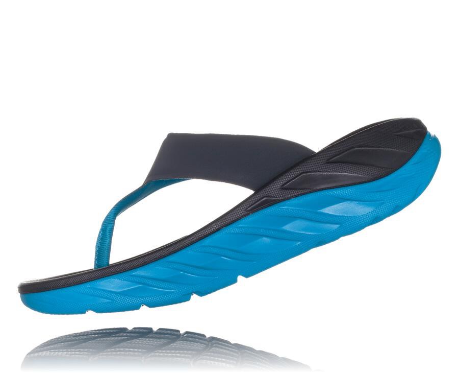 Hoka One One Sandalen Dames - Ora Recovery Flip - Donkerblauw - DX5643827